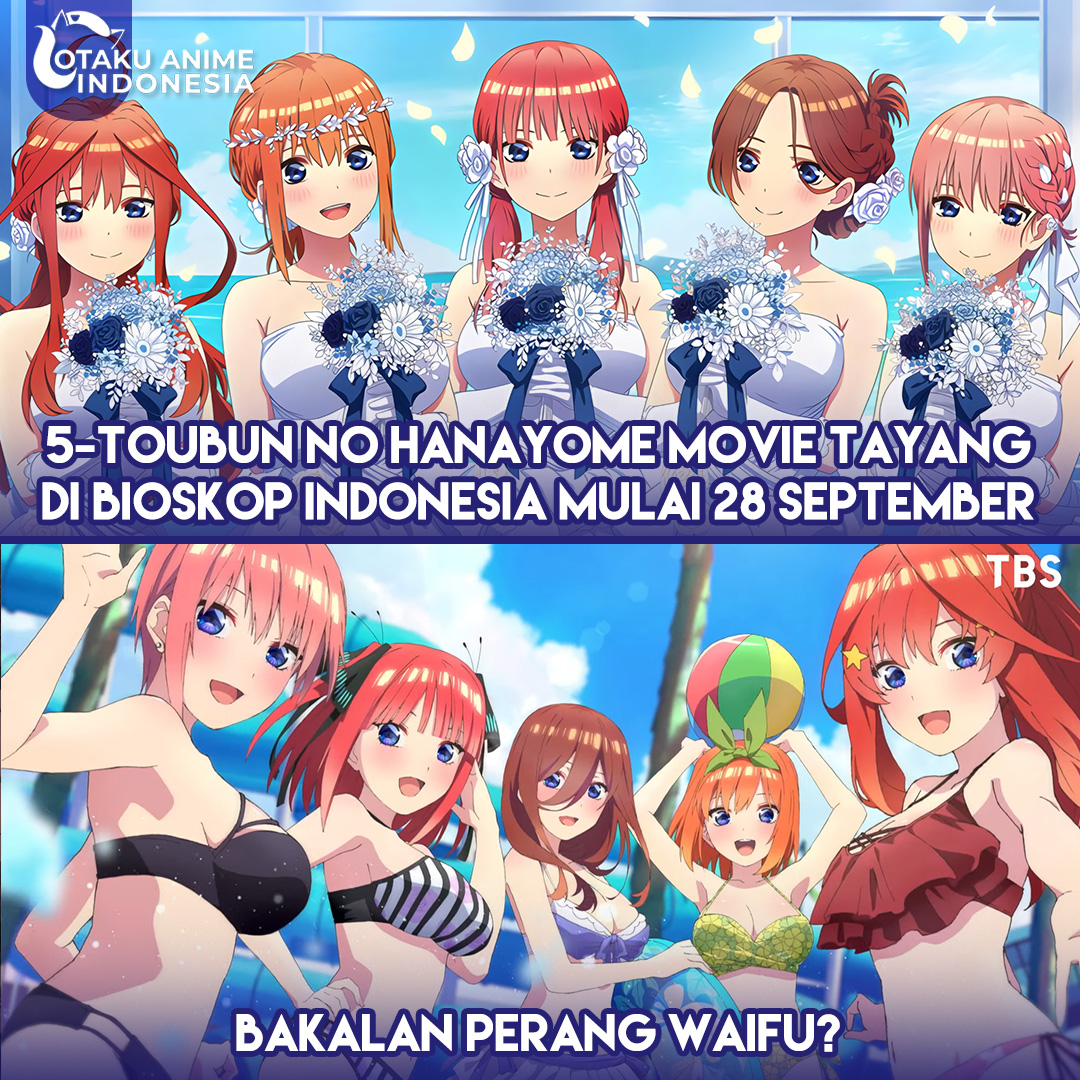 5-toubun no Hanayome” (The Quintessential Quintuplets) S2 anime