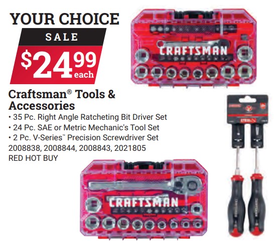 oaklandhardware's tweet photo. Right now save on #Craftsman #BitDriver Set, #MetricMechanicsTool Set and precision #Screwdriver Set at your local #Ace store, Oakland #AceHardware. https://t.co/qY6ZBkCG1I