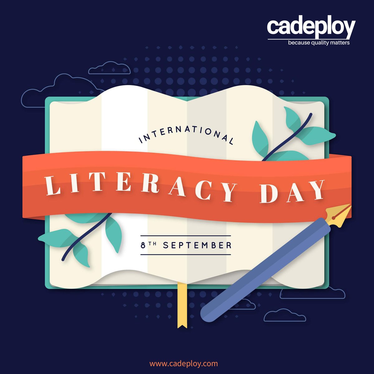 Cadeploy's tweet photo. #Cadeploy wish you Happy International Literacy Day
#InternationalLiteracyDay #InternationalLiteracyDayThe #InternationalLiteracy #InternationalLiteracyDayEducation #sds2 #tekla 
#teklastructures #tekla #sds2 #steeldetailing #steelfabrication #steelbuildings #detailing #detailer https://t.co/TwagmaOkc9