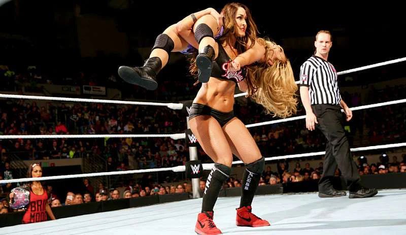 Nikki Bella @american3001 defeats Masha Slamovich @HeelRipley with the Rack Attack https://t.co/xuMWaiyX1j https://t.co/V1ydzlmVfP