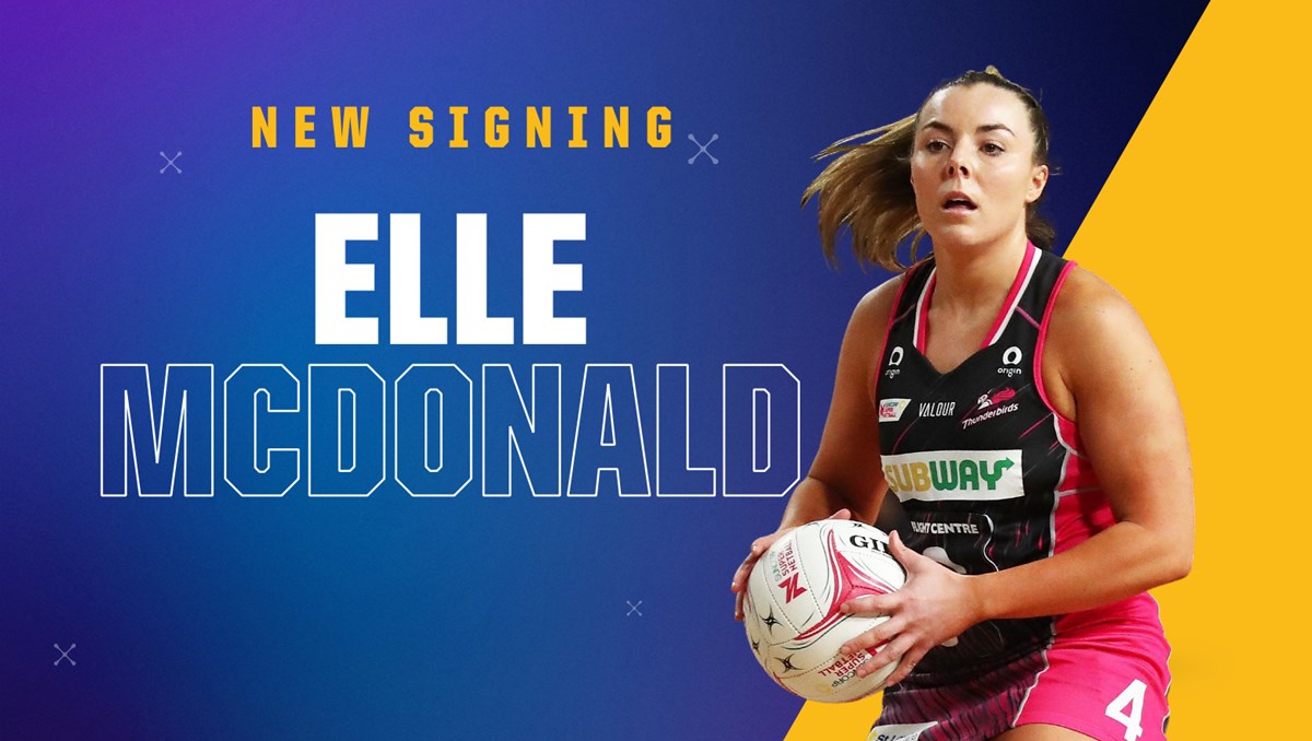 RhinosNetballSL's tweet photo. ✍️ More great news today with the announcement that former @AdelaideTBirds mid-court player Elle McDonald has joined our squad for the 2023 @NetballSL season 🙌
More 👉 https://t.co/yPWRF2TY4N
#SigningWindow2023 | #RhinosNetball https://t.co/pEgJddPxHU