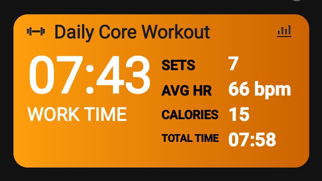 garminguy1's tweet photo. Daily Core Workout #workout #fitness #abs #absworkout #garmin #garminfitness #garminfitnesswatch #garminguy #ilovemygarmin #reversingtheagingprocess https://t.co/3Rpg1gpYl6