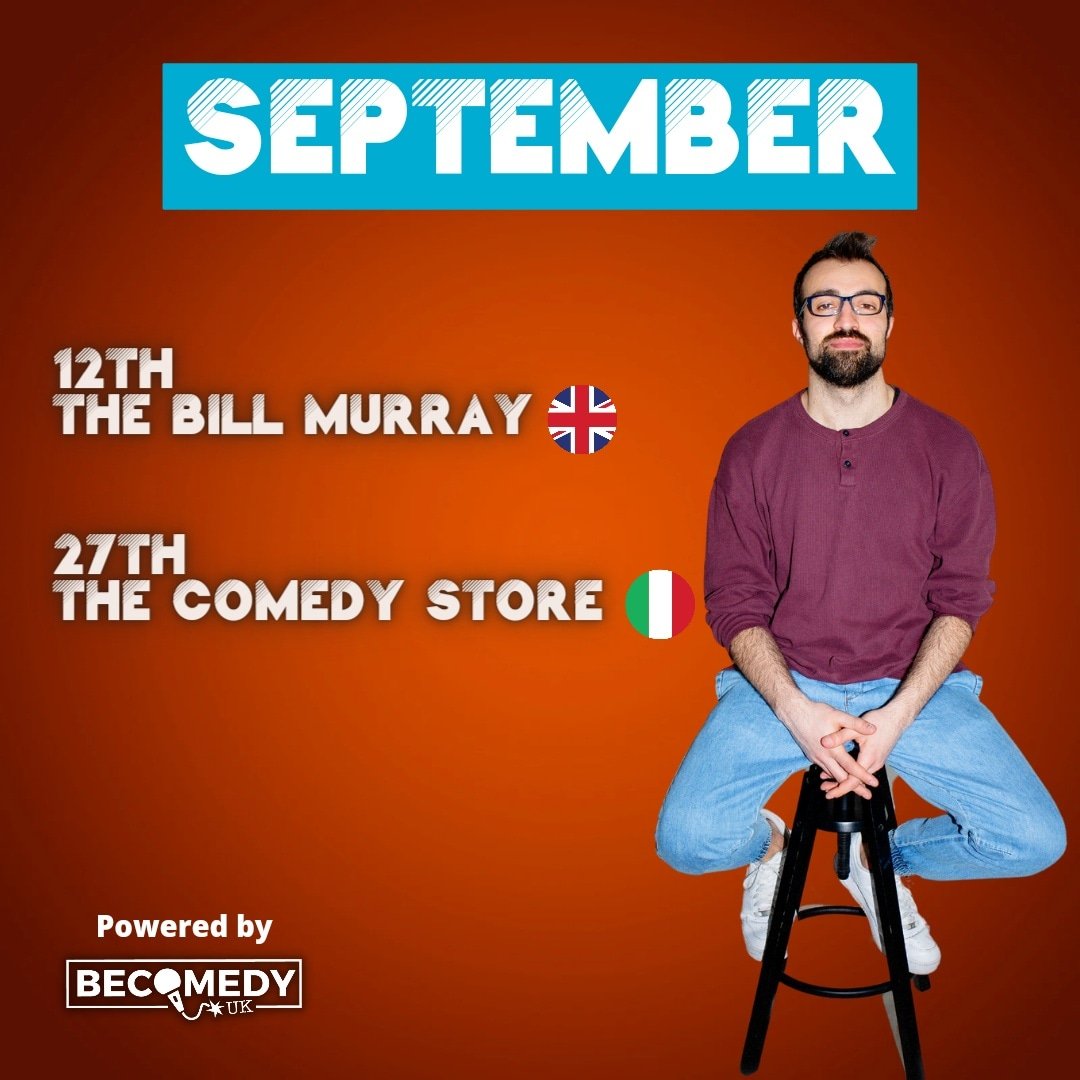 BeComedyUK's tweet photo. Hello hello #London 🧡 https://t.co/DPCVmQz0Xq