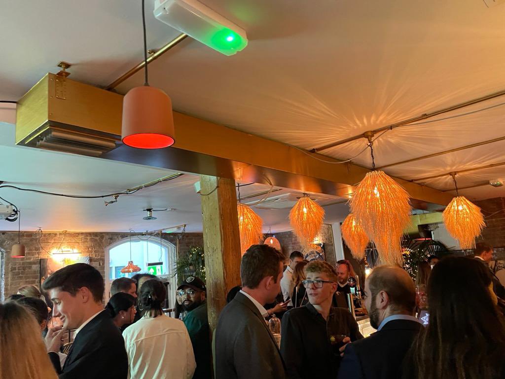 PRapprentices's tweet photo. What. A. Night! It was a wonderful turnout, and a real pleasure to celebrate (at the core) CPD and best practice in the #PR industry! 

@PRCAtraining @PRCA_HQ #cisionuk https://t.co/waivbabXO5