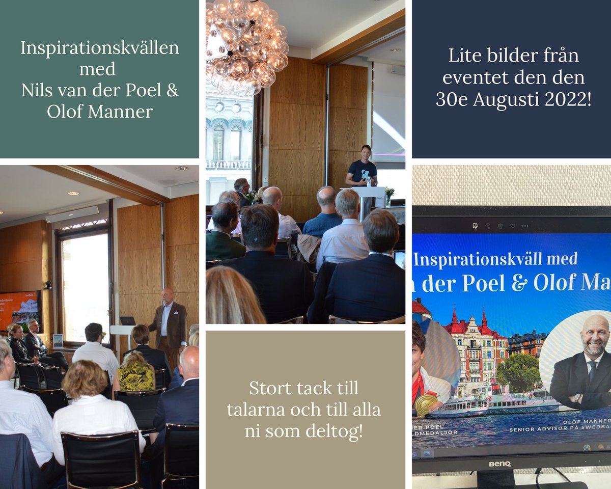 📸Lite bilder från vår inspirationskväll förra veckan!!

😄Stort tack till Nils van der Poel och Olof Manner som talade, samt till alla ni som deltog.

👩‍💻Kom ihåg att ni alltid kan läsa mer om Cicero på: cicerofonder.se