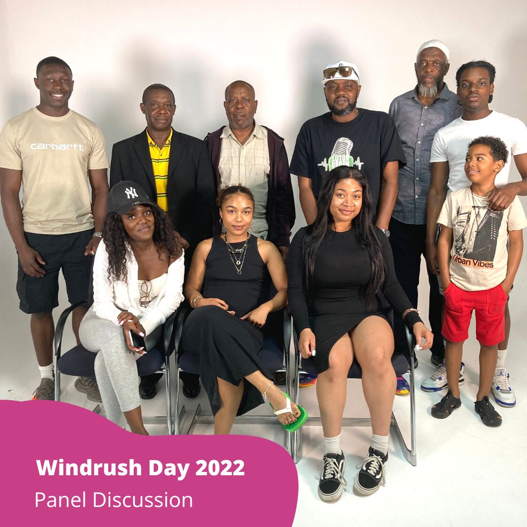 Throwback image of Windrush Day 2022 🔁

We had an amazing group of people from the community join us for a live discussion about British Caribbean history and culture @luhc😊💬

#britishhistory #blackbritishhistory #windrushday #throwbackthursday #tbt