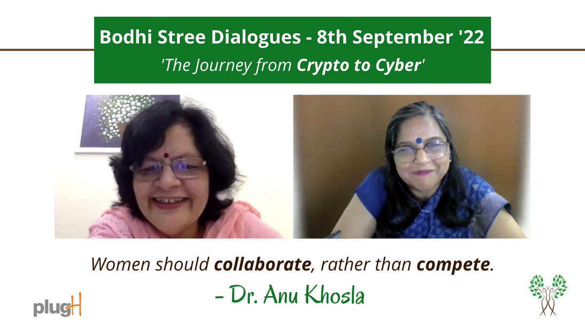 BeingBodhiStree's tweet photo. The 18th edition of #BodhiStreeDialogues with Dr. Anu Khosla was a hit! She talked about the complex science of ‘hidden secrets, and the importance of learnability &amp; a strong support system to be able to achieve professional success. She truly embodies #BeingBodhiStree! https://t.co/rGZG55jQmd