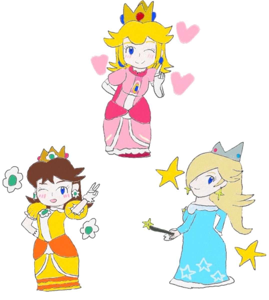 マリオ ロゼッタ のイラスト マンガ コスプレ モデル作品 Twoucan