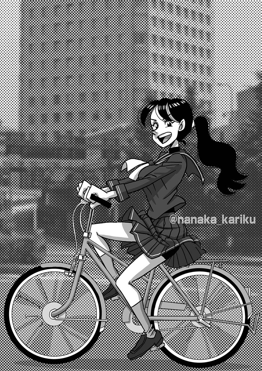 俺は自転車に乗りたいんだ。 