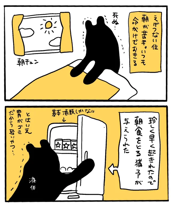 朝食にはチーズ入り茶碗蒸しが最高という漫画です

#漫画が読めるハッシュタグ 
