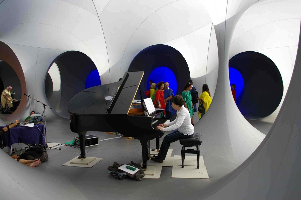 colourscapenow's tweet photo. Jane’s Minstrels celebrate the life and work of #JaneManning & #AnthonyPayne at this year’s @colourscapenow Festival, Clapham Common, Sun 11 Sept. Singers & musicians found anywhere in this fabulous labyrinth of colour for the most unusual concert of music Jane promoted & loved https://t.co/wqx2mlzFna