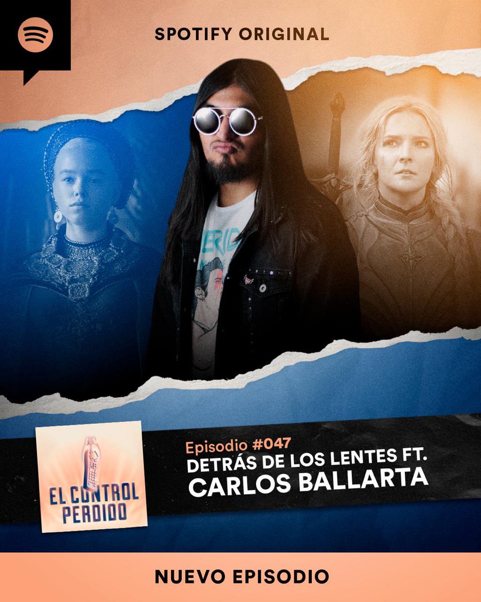 oscaruriel's tweet photo. Buenos días. Aquí uno de mis episodios consentidos de #ElControlPerdido ft alguien quien creo ya es mi compa @ballartaexiste además los habituales de siempre @TheTopComics @danynohoy @AyCarlosCamacho @SpotifyMexico https://t.co/s2JIM7x2YD https://t.co/ppafVefb68
