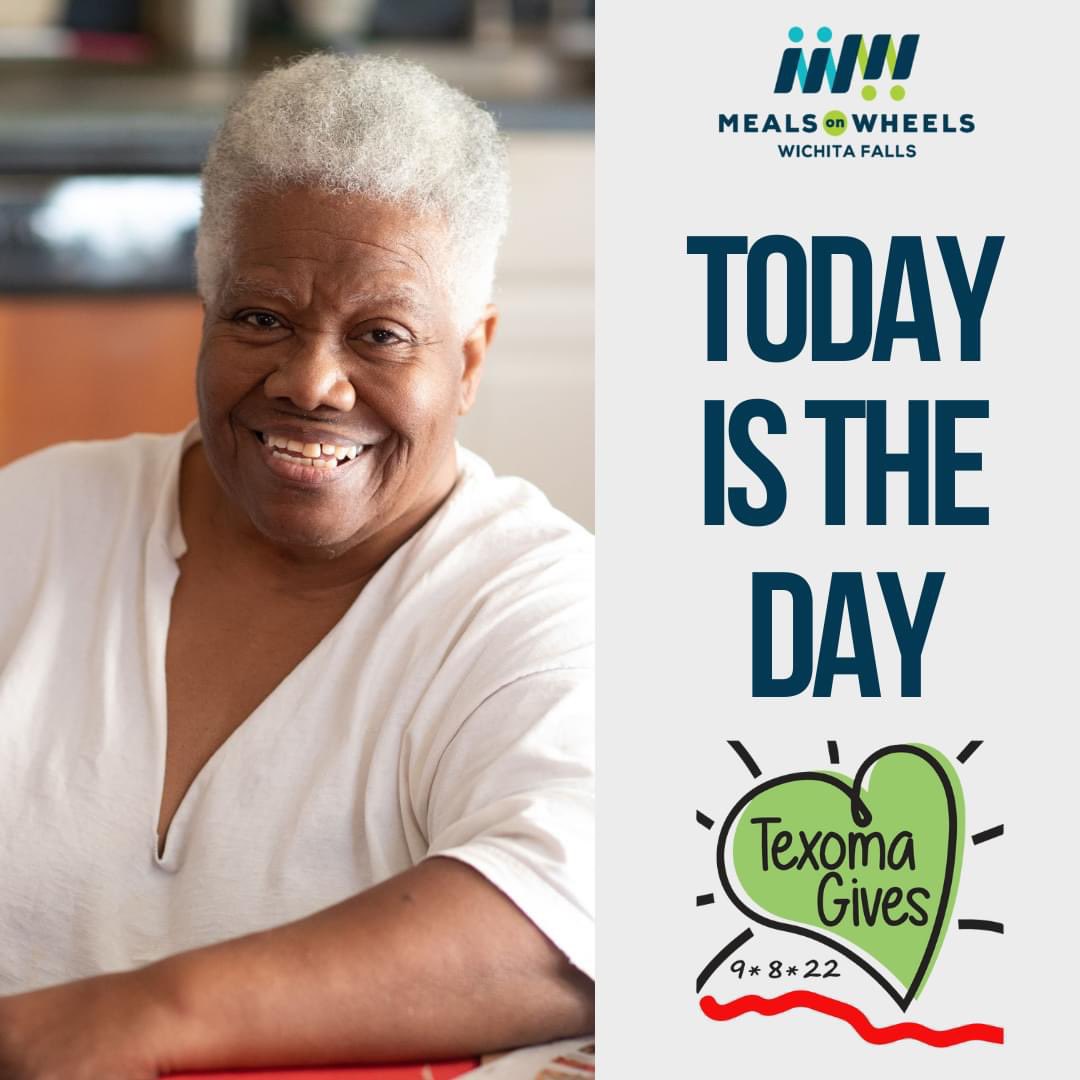 TODAY IS THE DAY! It's officially Texoma Gives Day!

We have generous matching donations helping us DOUBLE our impact! View our giving profile here: texomagives.org/.../the-kitche…

DONATE TODAY!!!

#texomagives