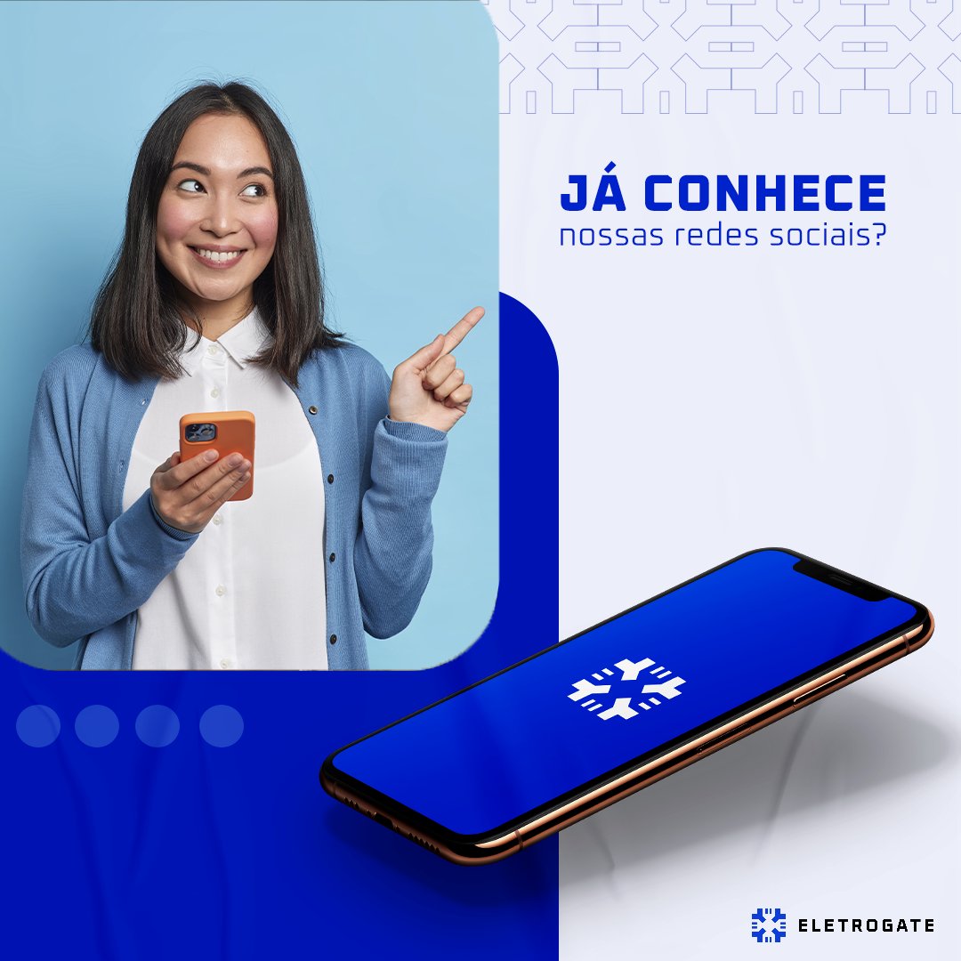 eletrogate's tweet photo. 📱 Você sabia? Além do Twitter, estamos também nas outras redes sociais!
.
🥳 Procure por @eletrogate para nos encontrar no Pinterest, Tiktok, Facebook, Instagram e muito mais ! 🐦🎵🅿️

.
.
.
.
.
#Eletrogate #Maker #Arduino #LojaMaker #Programação #KitArduino #Robotica https://t.co/g3cHpQ0Zvw