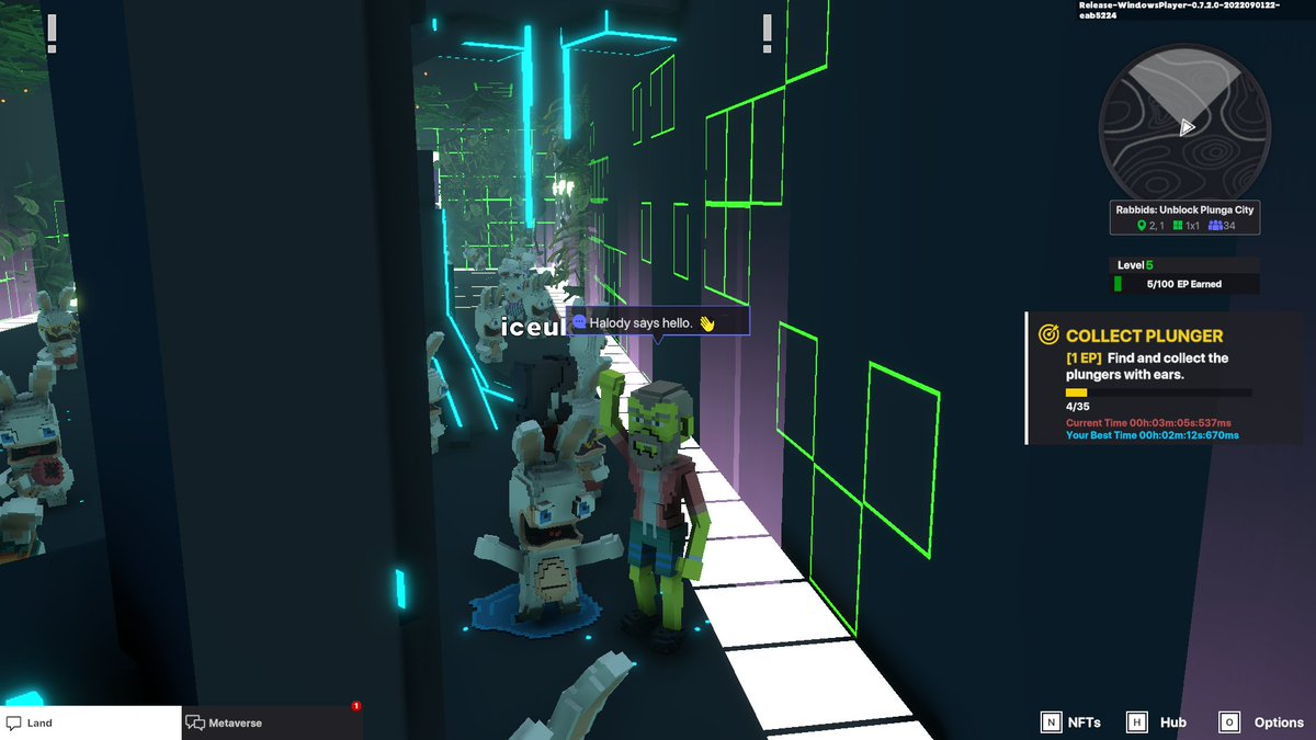 KingsWhc's tweet photo. @TheSandboxGame @RabbidsOfficial I just participated in the #SandboxAlphaS3Giveaway for a chance to win 500 SAND! Found the Disco Rabbid, check out my screenshot below!
👇 https://t.co/tbWaHa7O1v