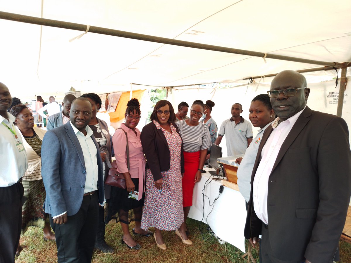 ademnea's tweet photo. JUST IN:
The Head of Exports, Ministry of Science, Innovation &amp; Technology, Mrs.Beatrice Kayanja at the Official Openning of the 11th National Honey Week at Kingdom Kampala. 
@STIsecretariat
#SmartBeeMonitor 
@ademnea 
@Makerere 
@NTNU https://t.co/udMBsO0yg5