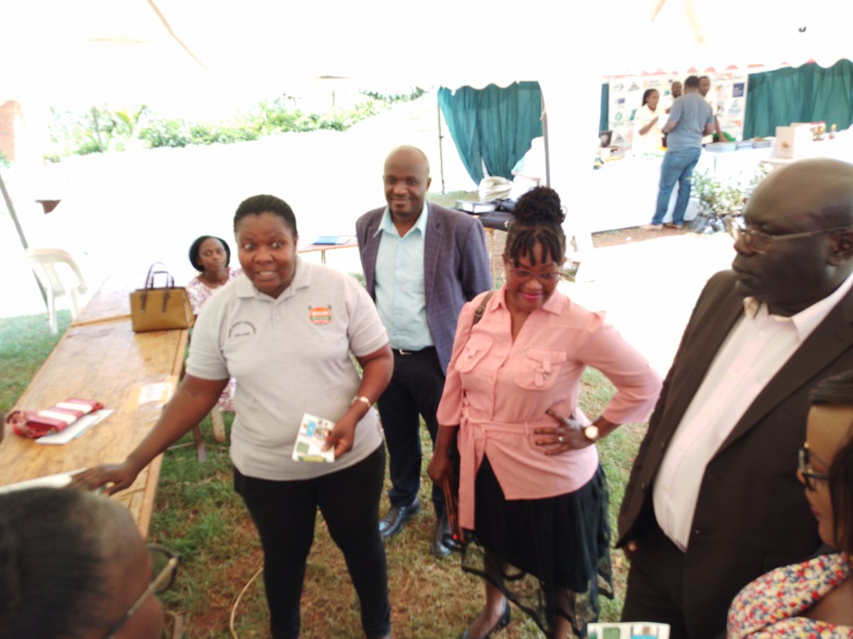 ademnea's tweet photo. JUST IN:
The Head of Exports, Ministry of Science, Innovation &amp; Technology, Mrs.Beatrice Kayanja at the Official Openning of the 11th National Honey Week at Kingdom Kampala. 
@STIsecretariat
#SmartBeeMonitor 
@ademnea 
@Makerere 
@NTNU https://t.co/udMBsO0yg5