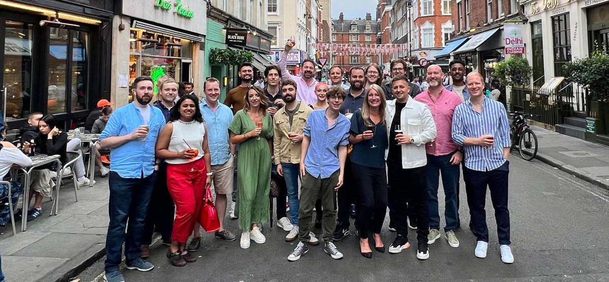 alphaStream_io's tweet photo. Reflecting back on #teamAlphaStream getting together in London's Soho https://t.co/wUcm9oJSbb