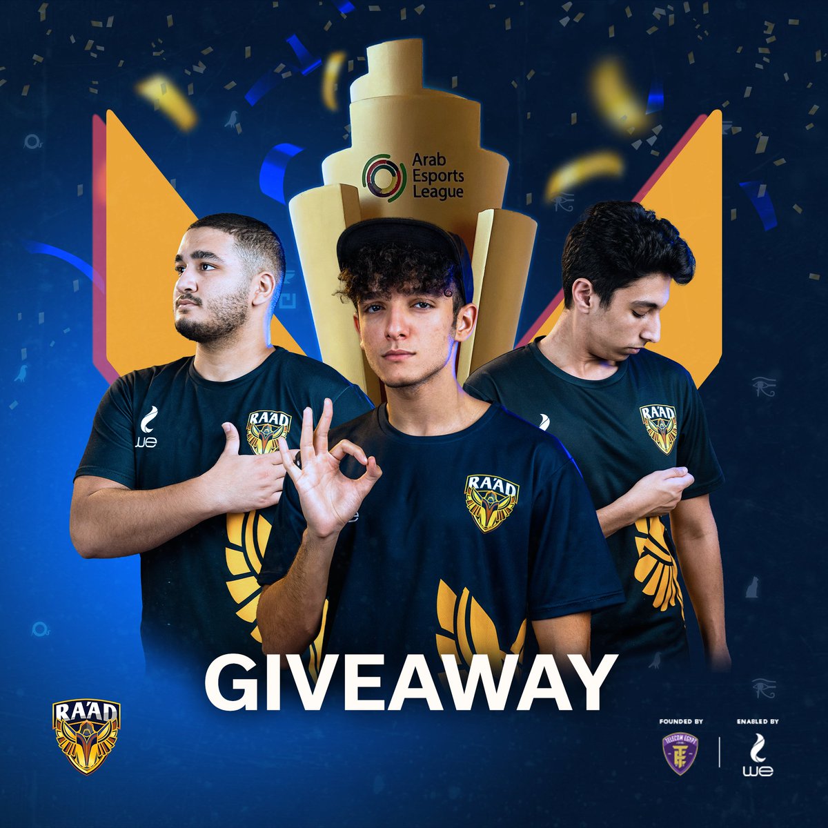 TEAMRAAD's tweet photo. بمناسبة فوزنا بالدوري العربي الإلكتروني باسم مصر🇪🇬
جيف أواي على 5 Battle Pass للعبة فالورانت للأشتراك:
💥منشن 2 أصحابك في الردود💬
💥واعمل Retweet 🔃

#TEAMRAAD #Valorant #GiveAway https://t.co/0WooMYDIOr