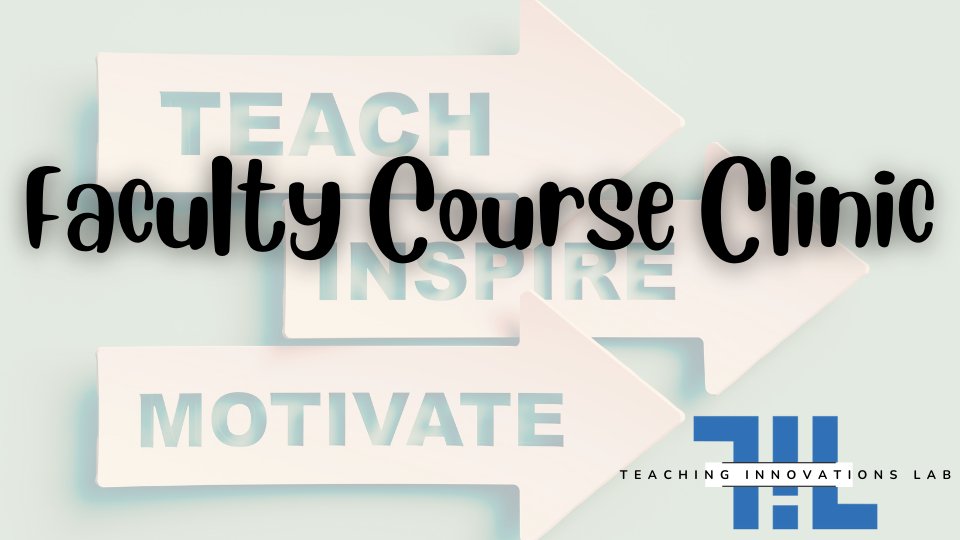Fall Semester Teaching is about to start. Time for another Course Clinic with our faculty to share good practices, clarify expectations, and get into the mood.

- Will teaching be like before the pandemic?
- What's different now?
- How have our learner's expectations changed?