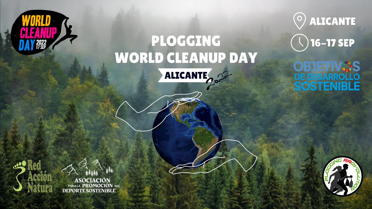 <a href="/PloggingR/">Plogging RRevolution</a> , uno de los proyectos más prometedores que ha participado en el programa Llamp-Amés, celebra el evento World Cleanup Day los días🗓16 y 17 de septiembre.

Enlance al evento: 🔗ploggingrrevolution.com/es/nuestros-ev…,

#worldcleanupday #worldcleanupday2022 #letsdoitworld #cleanupday