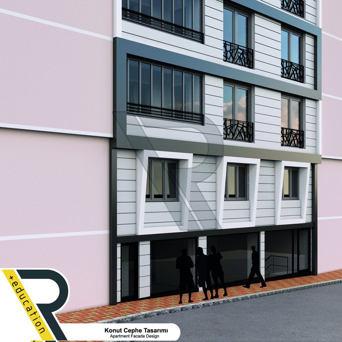 revitegitim's tweet photo. Dış Cephe Tasarım Projesi
Metal ve beton malzeme ile cephe bütünlüğünü sağlamak amaçlanmıştır.
Kullanılan Program; #3DsMAX
.
.
.
#arcitecture #3dmodelling #mimarlik #3dmodel #architecturestudents #architecturemodels #modernarchitect https://t.co/0XW23CcSHL