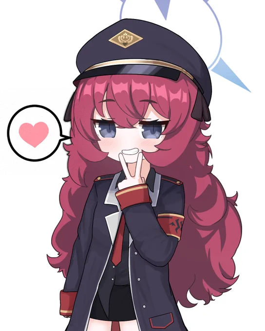#ブルアカ   イロハで見る絵柄の変化