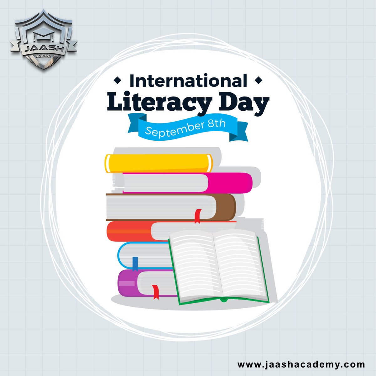 JaashAcademy's tweet photo. International Literacy Day
.
.
.
#jaash #jaashacademy #course #LiteracyDay #HappyLiteracyDay #happyliteracyday2022 #literacyday2022 #literacy #Sept8 #chennai #india #usa #america #canada #europe #singapore #malaysia #australia https://t.co/mNGnMtAwdr