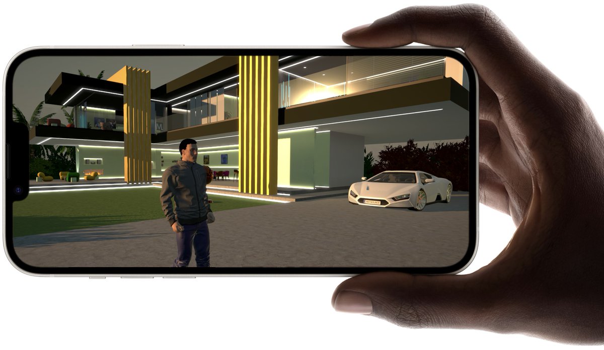 😏First thing to do when we get the new iPhone 14 is to visit our #metaplaces house 🔥 #NFTs #Metaverse 
Check it out 👉 visit.meta-places.io