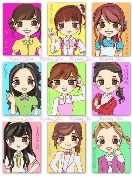 「my SNSD KISSING YOU fanart evolution 」|Squeegool🏳️‍🌈 MAR 4-5 #KOMIKET2023のイラスト