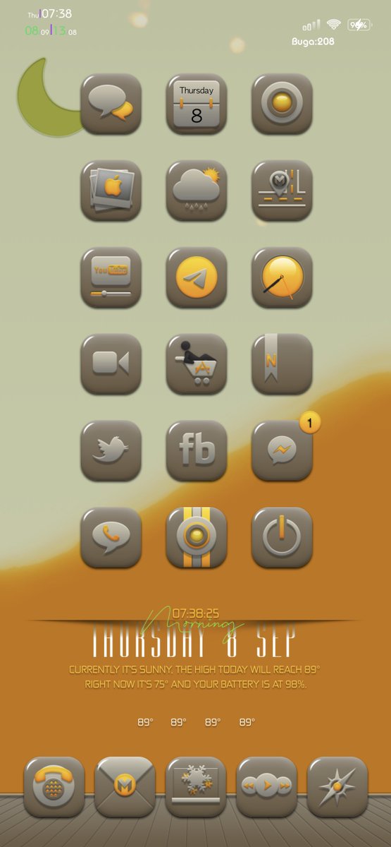 The Theme #iLarkeMotif Thank you <a href="/daddykool666/">Gary Boole</a>  🙏🏼..Ae &amp; Widget By My Bro <a href="/FAlhmma/">FAlhmma</a> 😊 Wall By Me😁.