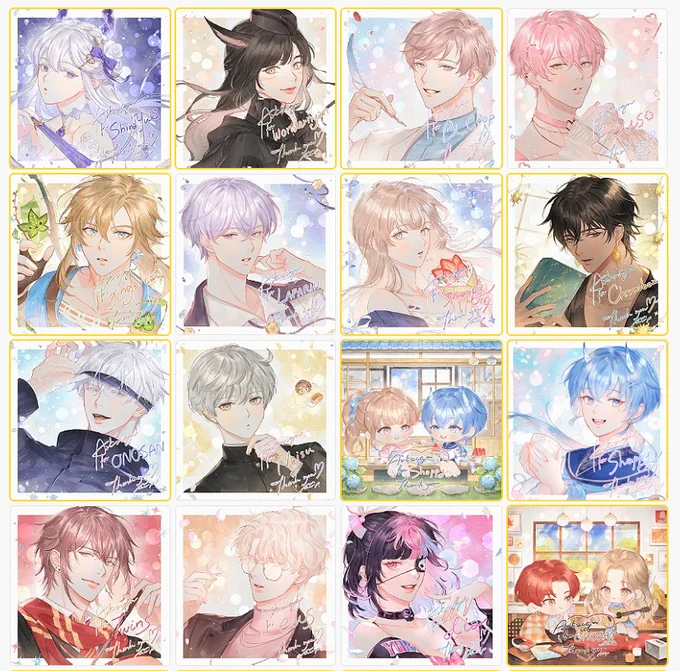 All Artsign since May(?)-Sep
(not really sure the time lol)

Anyway, thank you for supporting me🙏💖
I won't open Artsign request for a while. But I definitely tell you when I'm ready to open it again ☺️

For those who don't know what Artsign is, in short, it's quite like Skeb. 