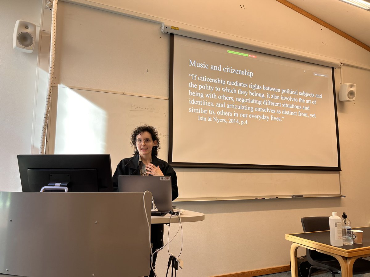 RSCPRresearch's tweet photo. That was the @UiTNorgesarktis & the #RSCPR-research group’s “Perspectives on contemporary #Belarus” conference. Thanks to all the presenters for their insightful papers, to @sashailyukevich for his immersive concert & the audience for their good questions! #AcademicLife https://t.co/mzsR5vpevH