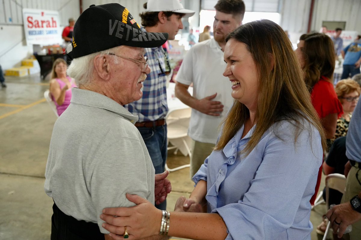 Sarah Huckabee Sanders on Twitter "Great day in the River Valley