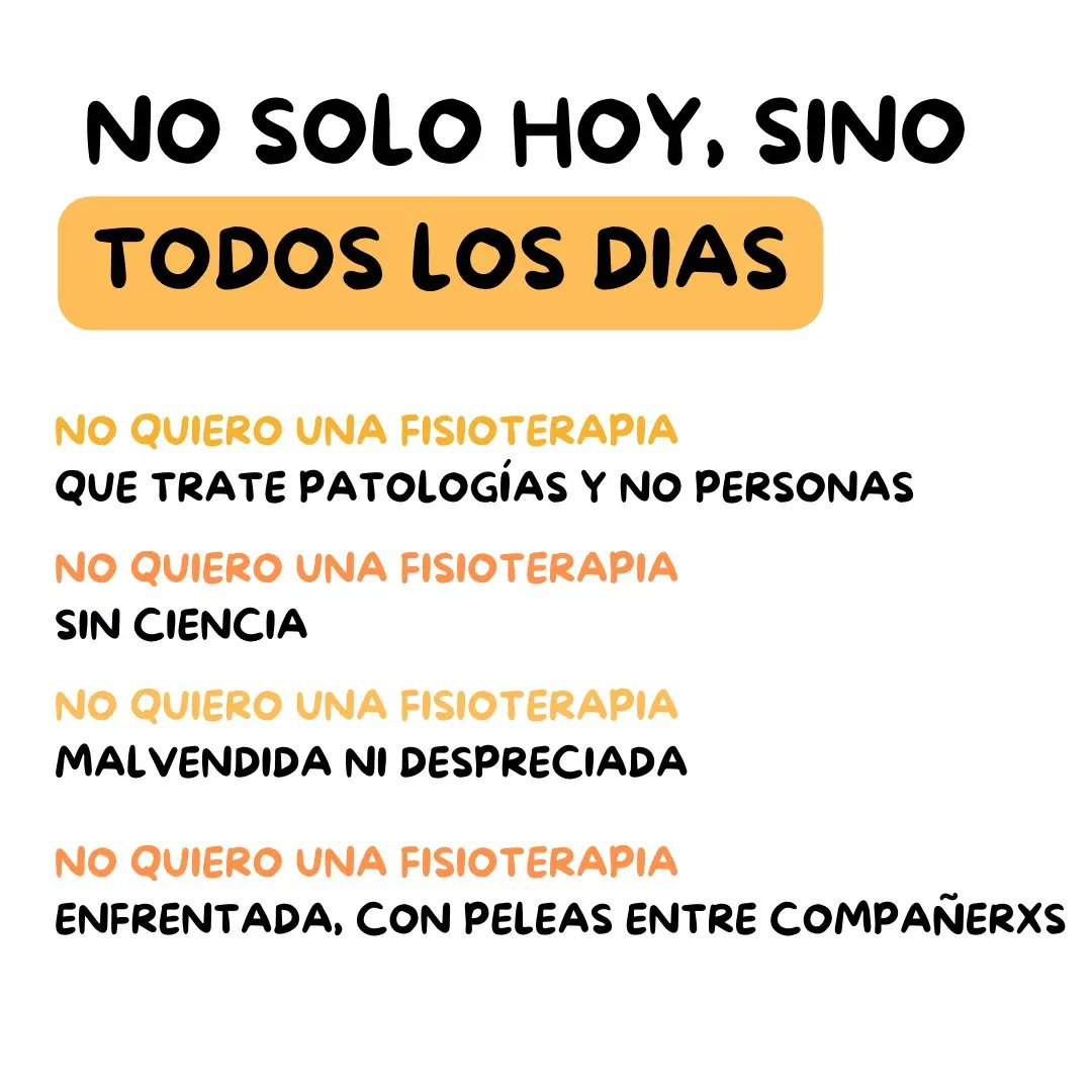 albaafisio's tweet photo. La fisioterapia no es un capricho, es una necesidad.
Sobran razones para justificar la presencia de la fisioterapia y faltan fisioterapeutas para cubrir las necesidades de la población.

Celebremos los logros sin olvidar lo que falta aún. https://t.co/tY0GgK6JGH