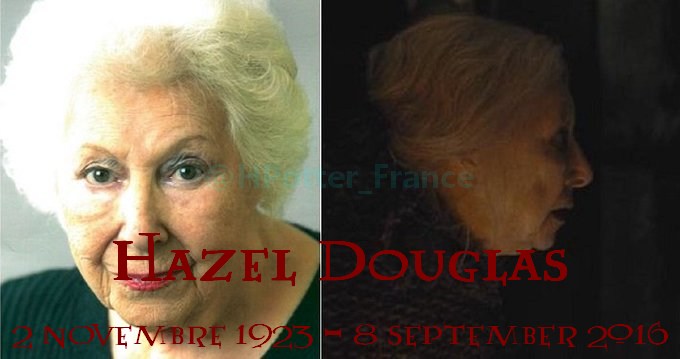 HPotter_France's tweet photo. 8 Septembre 2016 : Décès d'Hazel Douglas, elle a interprété Bathilda Tourdesac
#RIPHazelDouglas https://t.co/nTUmvw5cQd