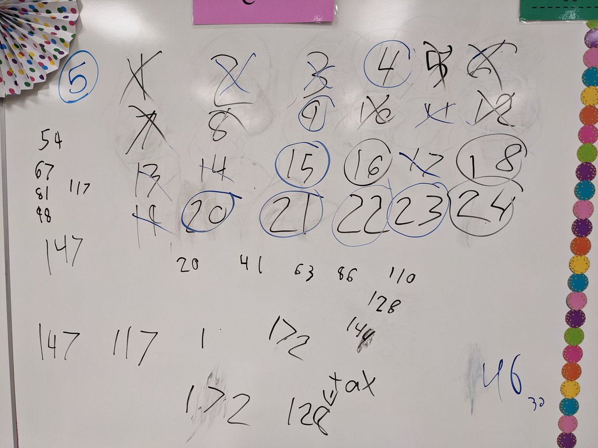 Mrs. McNair (@mcnairmathteach) on Twitter photo Day 2 of <a href="/Tabschools/">Tabernacle Schools</a> Algebra 1 class and day 2 of <a href="/pgliljedahl/">Peter Liljedahl</a> 's Thinking Classroom. Celebrating student collaboration and a variety of different strategies used to solve "The Tax Collector" problem! Day 2 of <a href="/Tabschools/">Tabernacle Schools</a> Algebra 1 class and day 2 of <a href="/pgliljedahl/">Peter Liljedahl</a> 's Thinking Classroom. Celebrating student collaboration and a variety of different strategies used to solve "The Tax Collector" problem!