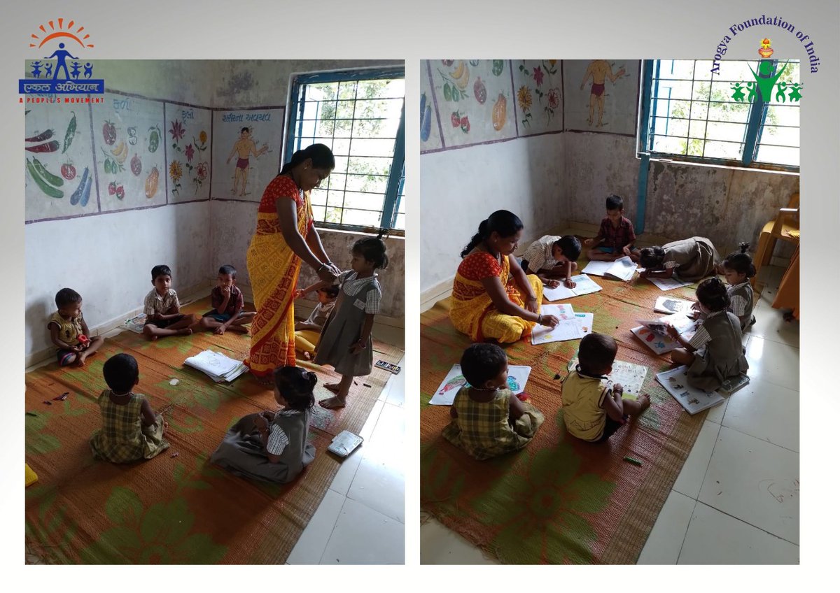 आरोग्य फाउंडेशन ऑफ़ इंडिया
संभाग - गुजरात
संच - हन्मत्माल
आरोग्य सेविका एकल विधालय में बच्चों को पढ़ाते हुए |
#ekal
#arogyafoundationofindia
#ngo
#sevika
#ekalvidyalaya