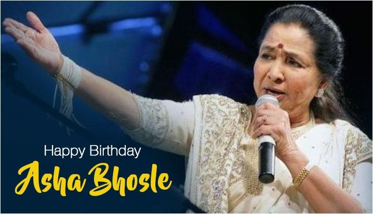 Wishing the legendary singer, Asha Bhosle a very happy birthday.  