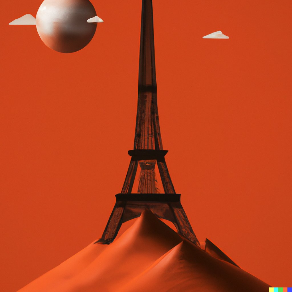 Dr Michal Barski and Yaatzil Ceballos are representing Reciprocal Space at this year's European Society for Medical Oncology in Paris on Friday 9th and Saturday 10th of September. 

The image was generated with #dalle2 with the prompt: "The Eiffel tower on Mars".
<a href="/myESMO/">ESMO - Eur. Oncology</a>