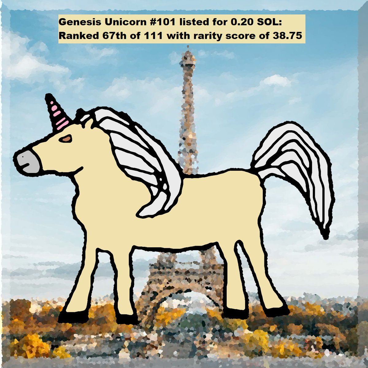 unicorniacks's tweet photo. You'll run out of time! SOL is climbing!
Get yours now. Link in BIO!
#nft #nftart #nfts #nftcollector #unicorniaks #genesisunicorns #sol #solsea #nftinvesting #minted #mrpipu #metaverse #niacks #theniacks #genesisnft #metaversenft #unreal #unrealengine #unrealengine5 https://t.co/ydY1iwXM5d