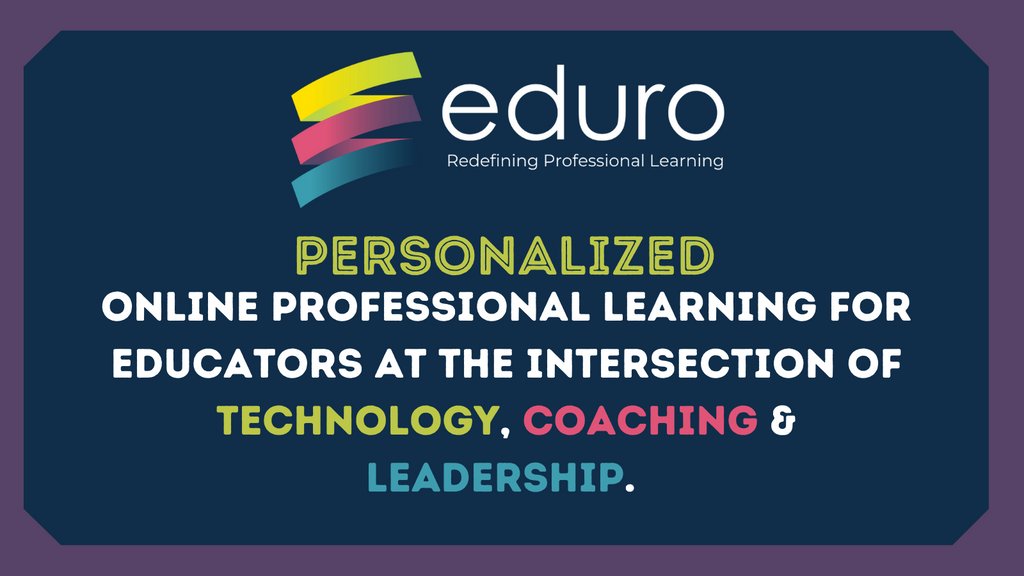 🚀 Empowering the relentless learner in you to embrace your inner leader & make a bigger impact in your school setting. ⚒️ Certificate programs, self-paced courses, workbooks & private mentoring - designed by educators for educators. 👉🏻 Find it at edurolearning.com