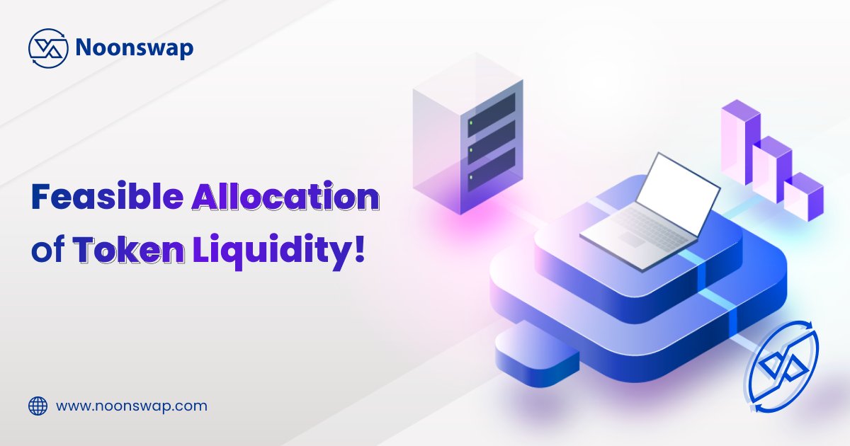 Users have an edge to allocate token liquidity within a custom price range for increased crypto earning with the capital staking. 
 
Join Telegram:t.me/NoonSwap
Visit: noonswap.com

#Noonswap #SwapExchange #Dexprotocols #BSC #Ethereum #Noonx #NoonDex