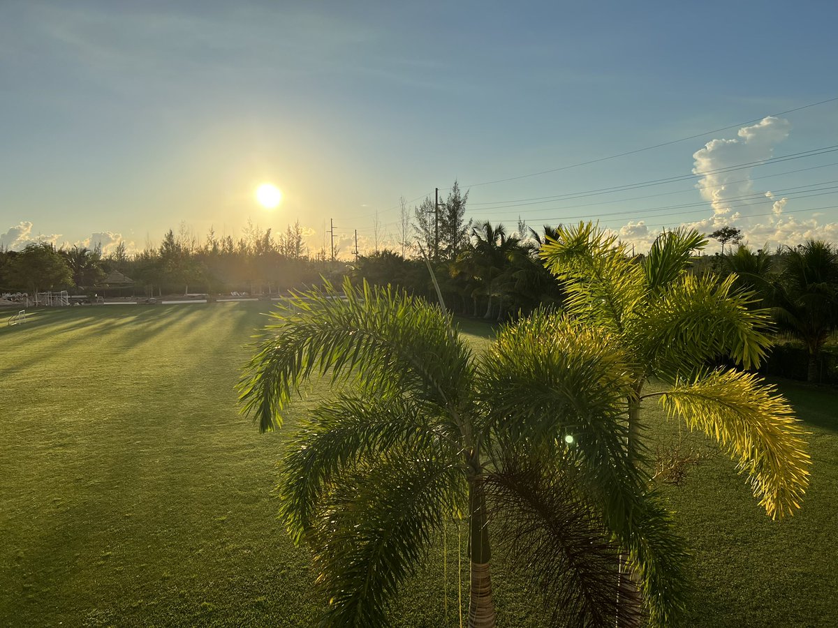Good morning from Windsor School, The Bahamas 🇧🇸☀️🌴