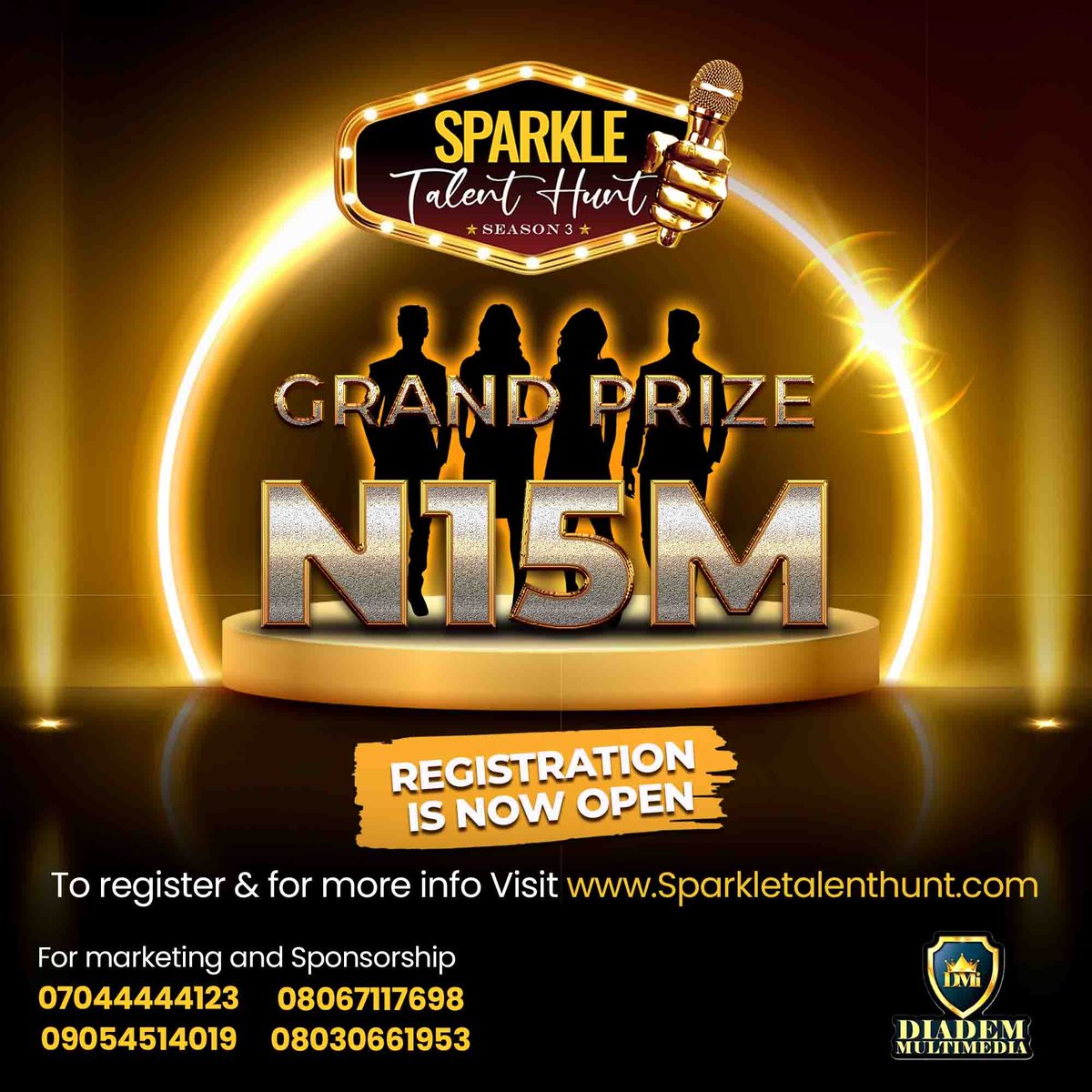 SparkleTalent_H's tweet image. The Sparkle Talent Hunt Season 3 is back !!!

And this season promises to bring you the best of gospel talents from around the country and above all premium entertainment. 

Registration begins today. Read the details on the flier and don't forget to tag us on #SparkleTH3