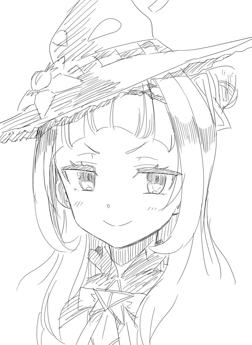 顔を可愛く描けるようになりたいから練習するぞ! 63 