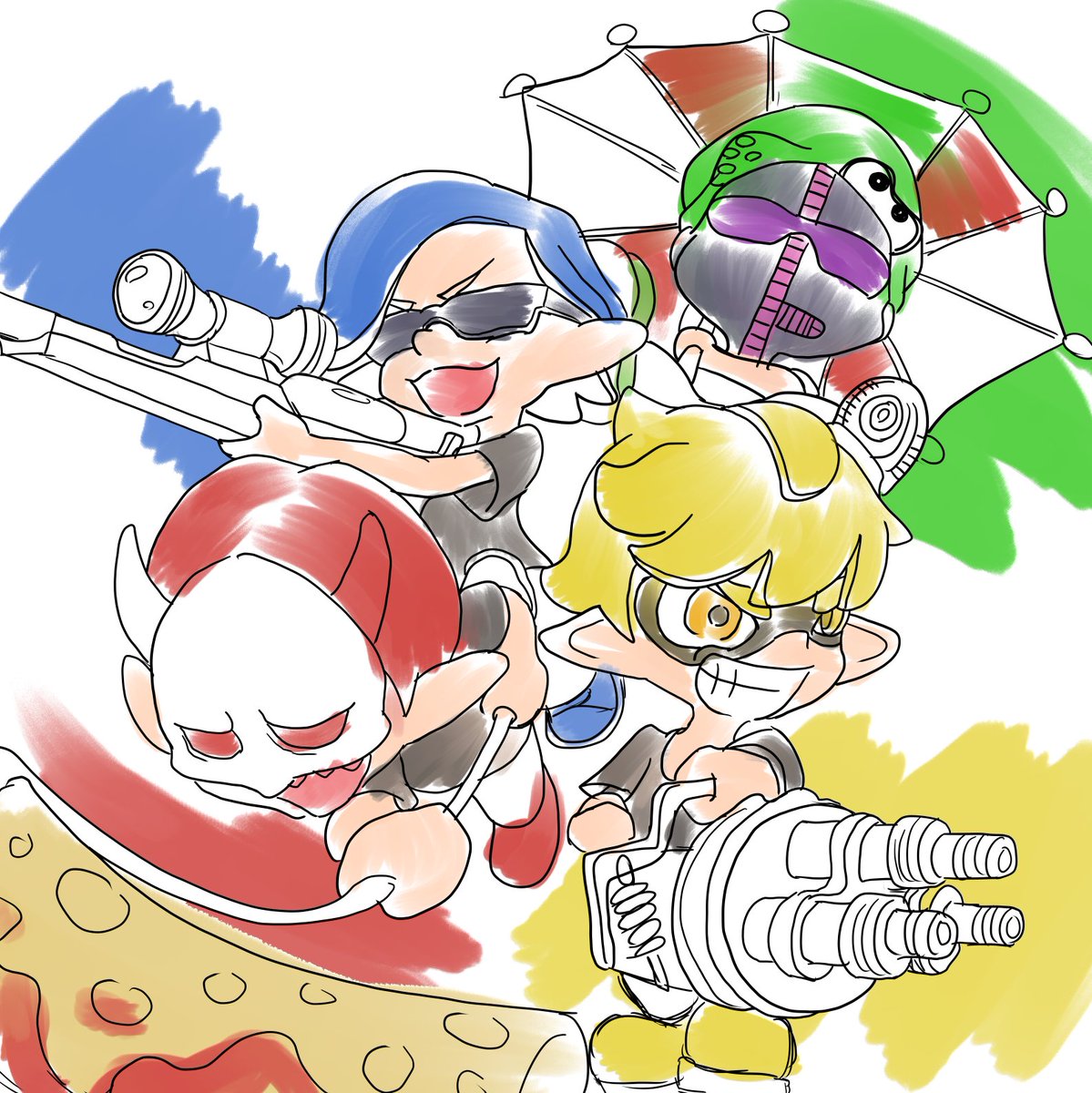 スプラトゥーン3明日発売!!・・・MSSPも13周年?! #スプラトゥーン3 #MSSP13周年記念 #MSSPアート
