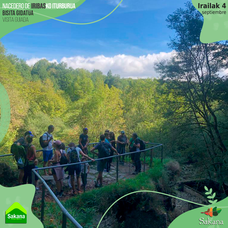 SAKANAgaratzen's tweet photo. 🏞 #Sakana, #Aralar eta #Plazaola-n azken hilabeteetan gauzatzen ari garen Jasangarritasun programaren baitan, joan den asteburuan Iribasko iturburura ibilbide gidatua antolatu genuen. 

😃Oso txango interesgarria! 
Hurrengoa galduko duzu?🤔

#Iribas #txangoak #bisitagidatuak https://t.co/GJATz44aqE