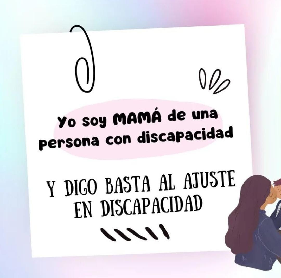 Virginia_Nun's tweet photo. NO!!! A LA INTERVENCIÓN DEL ESTADO EN FONDOS QUE  NO LE CORRESPONDEN
#NoAlAjusteEnDiscapacidad https://t.co/nfzk4Zqpel