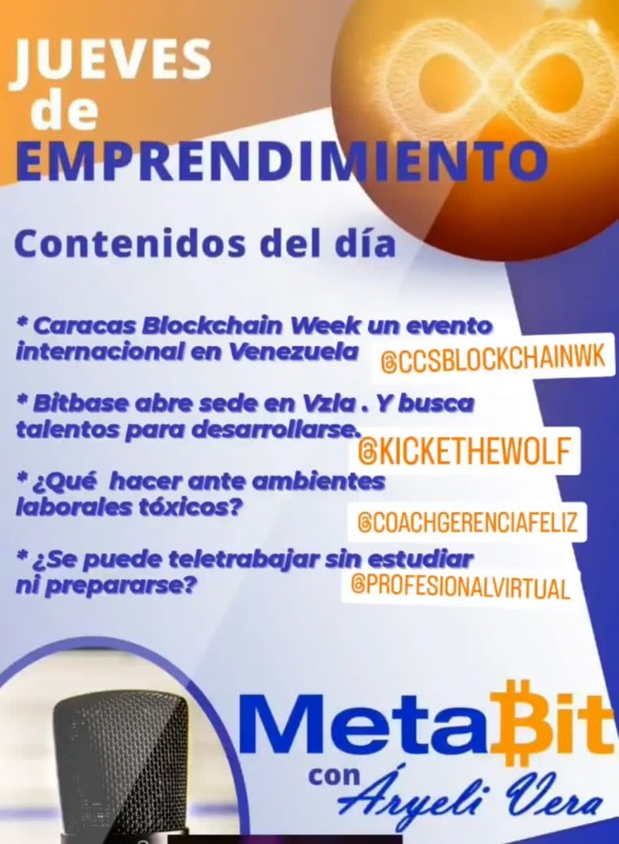 Muy feliz día para todos 🙌💫🤗💫  y que la Virgen del Valle nos colme de bendiciones. Esto es lo que tendremos en nuestro #MetaBit #8Sept. Nos escuchamos en minutos por aquí 🎧🎙️👇
plugmedia.co/play/melao-fm/